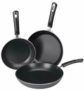 3 Piece Induction Bottom 8", 9.5", 11 inch Nonstick Frying Pan Set