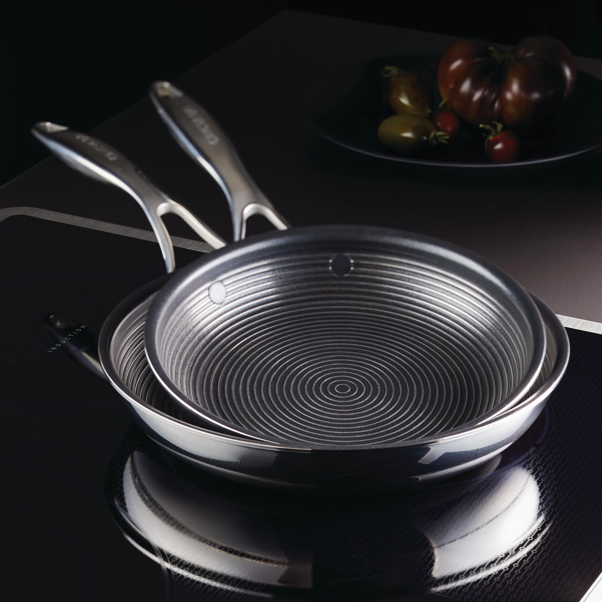 8.5" & 10" Tri-Ply Clad Nonstick Frying Pan Set