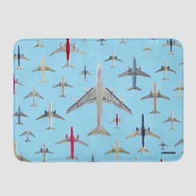 Airplane Above - Bath Mat