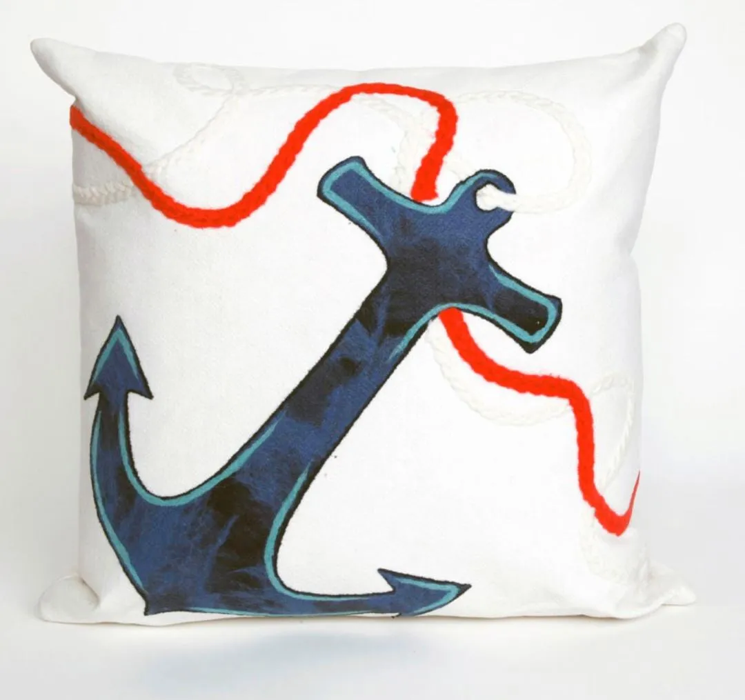 Anchor Accent Pillow