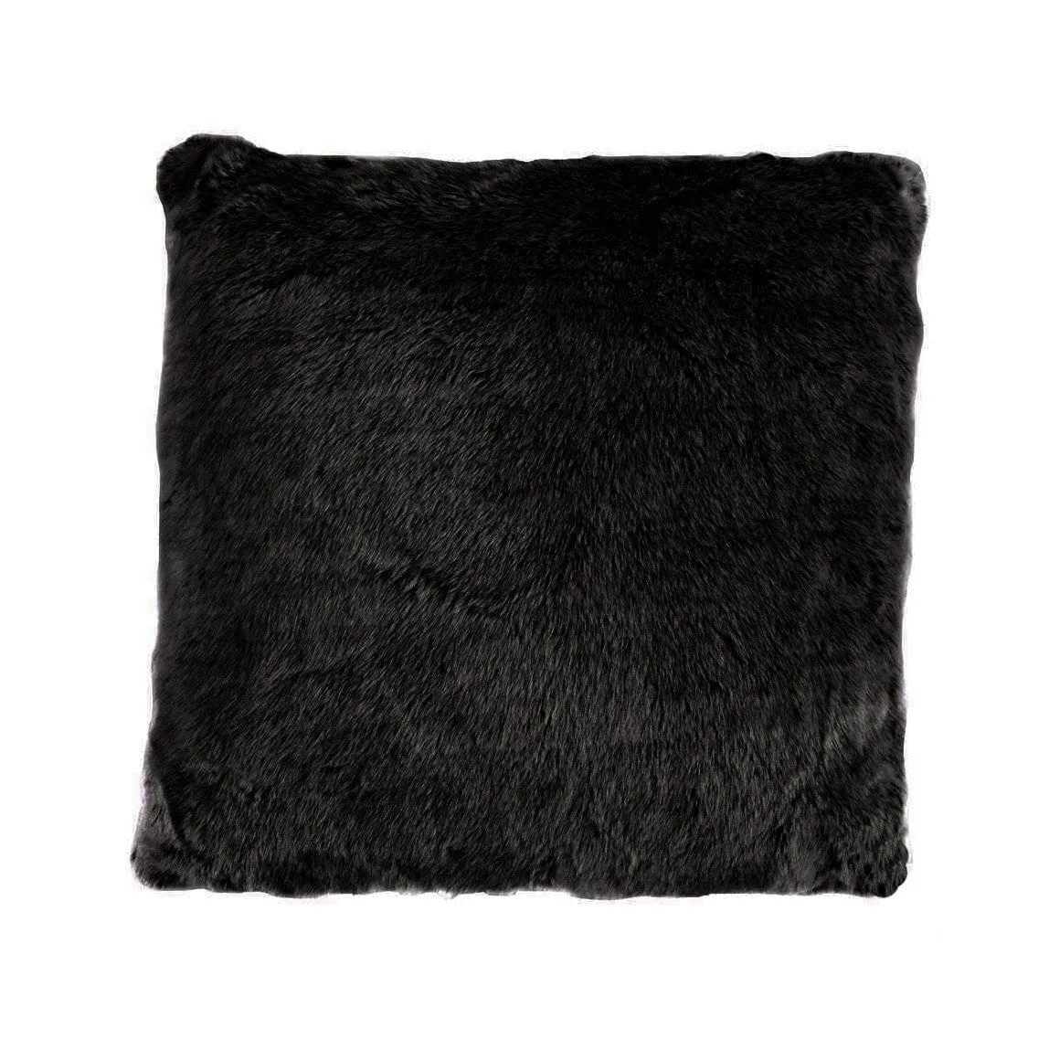 Arctic Bear Pillow, Black