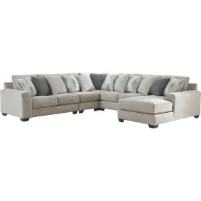 Ardsley 5 Piece Sectional with Chaise