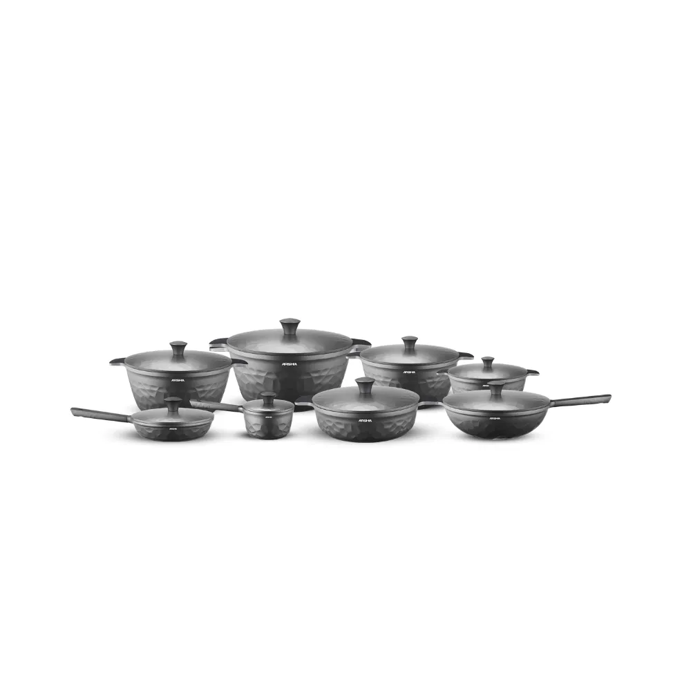 Arshia Diamond Cookware Set 16pcs