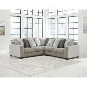 Benchcraft Ardsley Fabric 3 pc Sectional 3950455/3950477/3950456