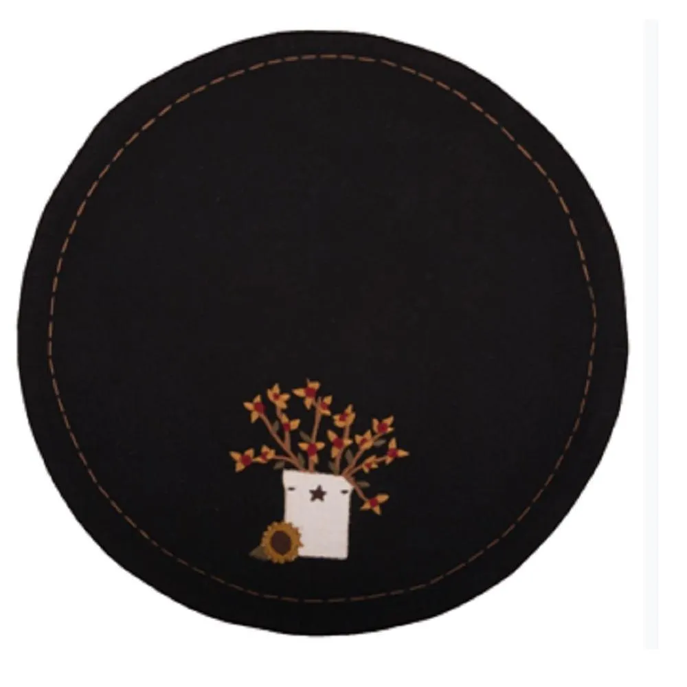 Bitter Sweet Crock Candle Mat CMRE0322