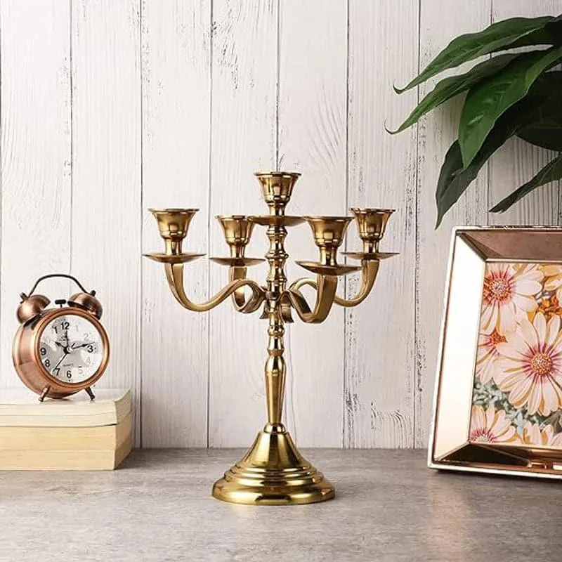 Bliar Candle Holder - Gold