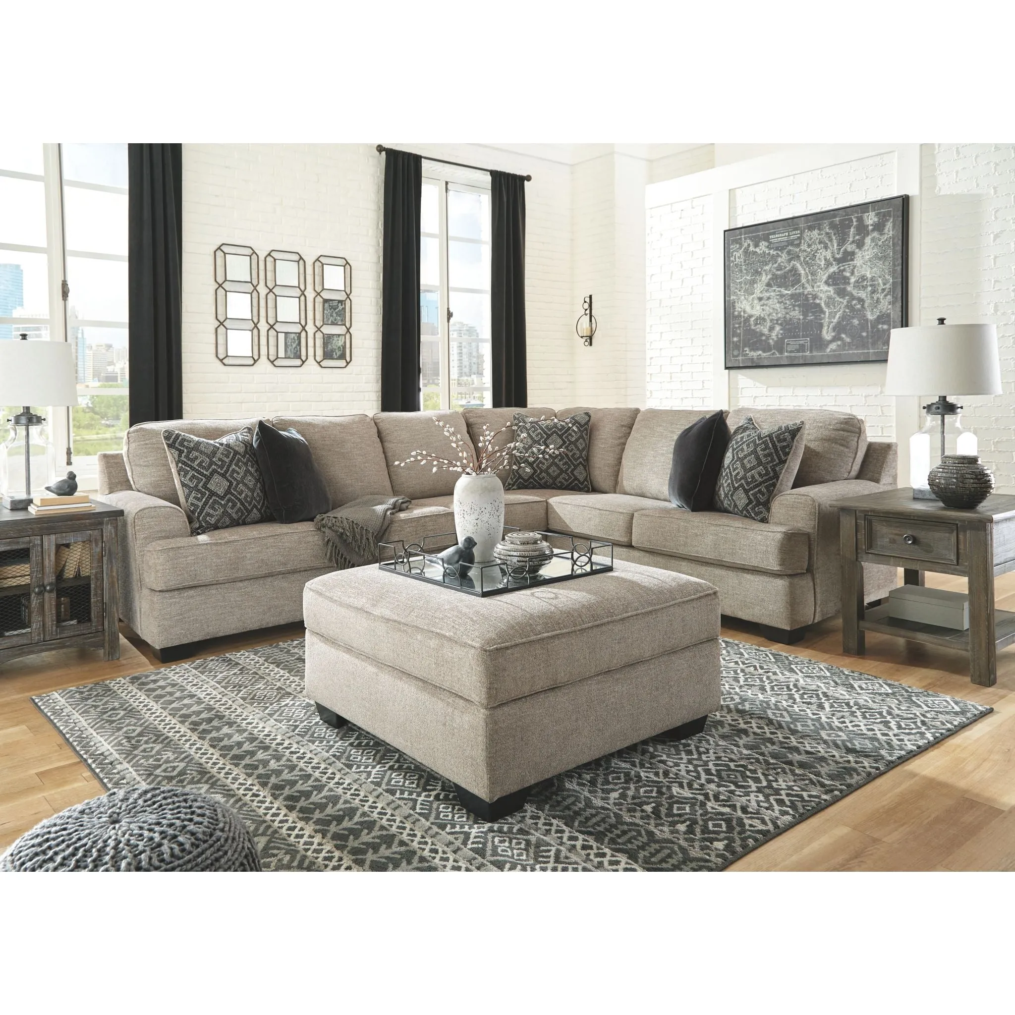 Bovarian 3 Piece Sectional