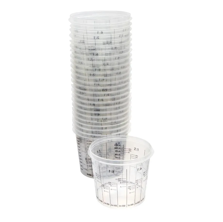 Buy The Box 1300cc Disposable Graduated Mixing And Measuring Cups - 200 Pack