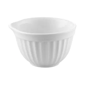 CAC China RKF-215 Fluted Ramekin W/ Pour Spout 15 Oz 5" Case of 24 Pcs