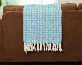 Cara Handloom Throw Blanket with Tassels