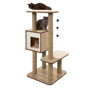 Catit Cat Furniture Vesper High Base Oak