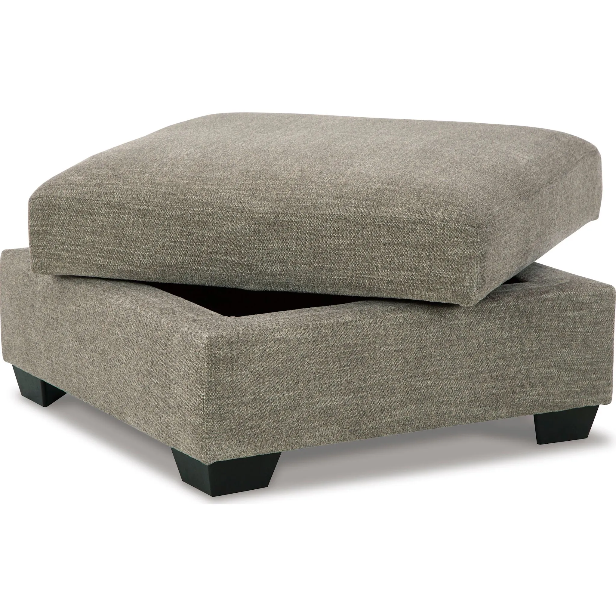 Creswell Storage Ottoman - Stone