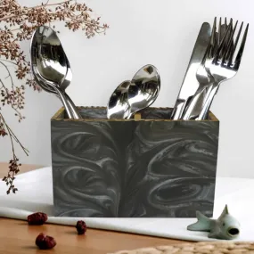 Elegant Resin Cutlery Holder for Organized Dining