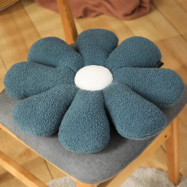 Flower Power Daisy Cushion Pillows