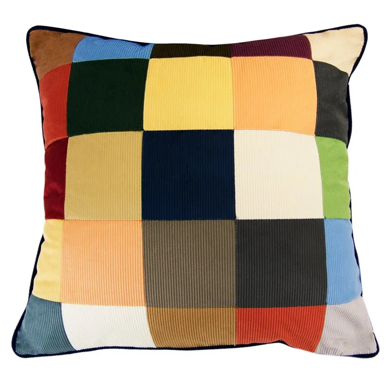 Forest Grove Patchwork Throw Pillow