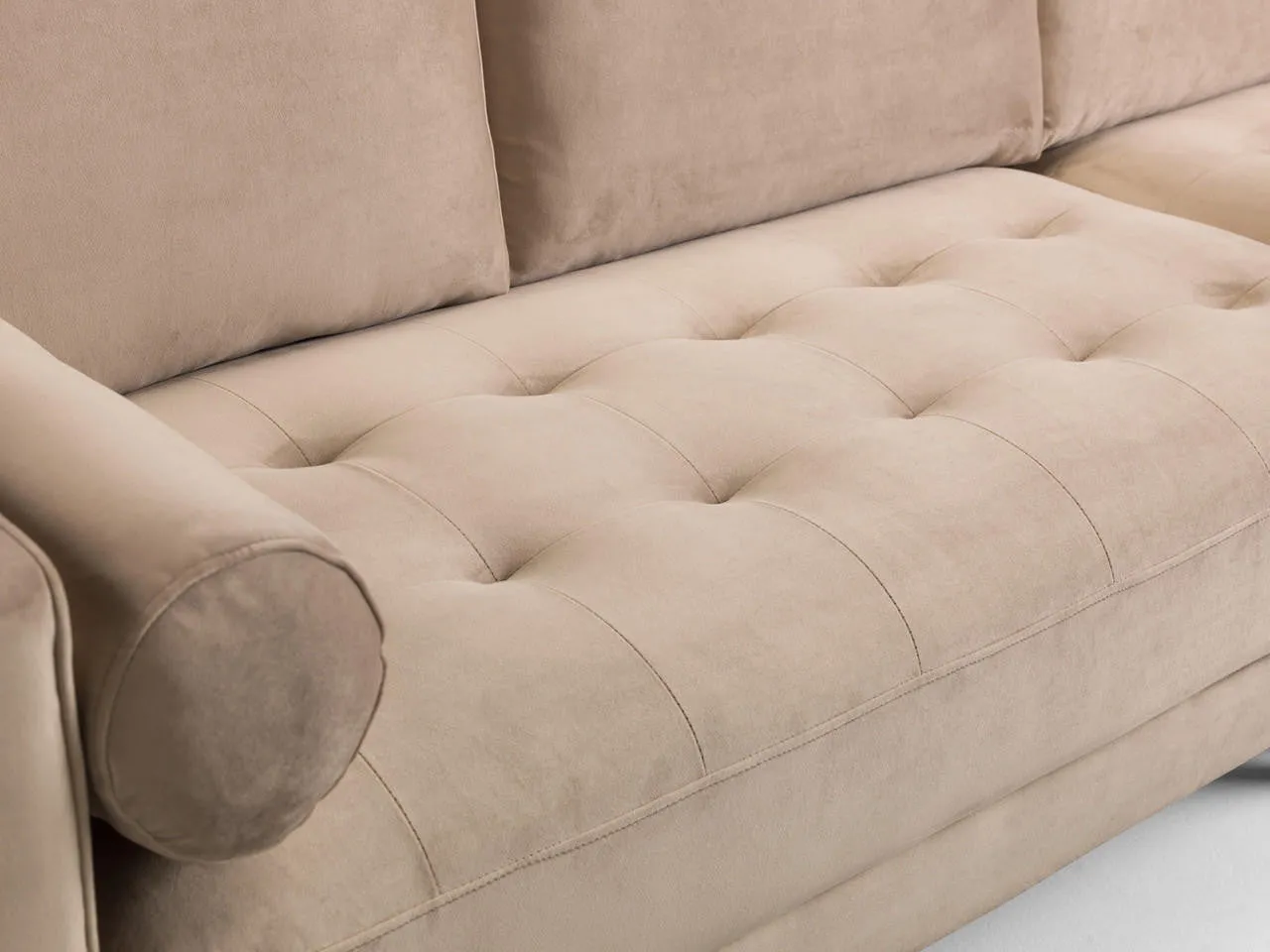 Fuji Sofa - Plush Beige 3 2 Set