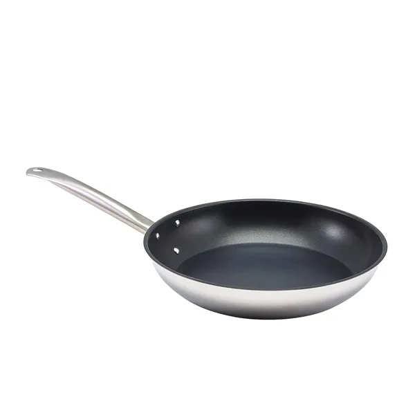 GenWare Economy Non Stick Stainless Steel Frying Pan 28cm pack of 1