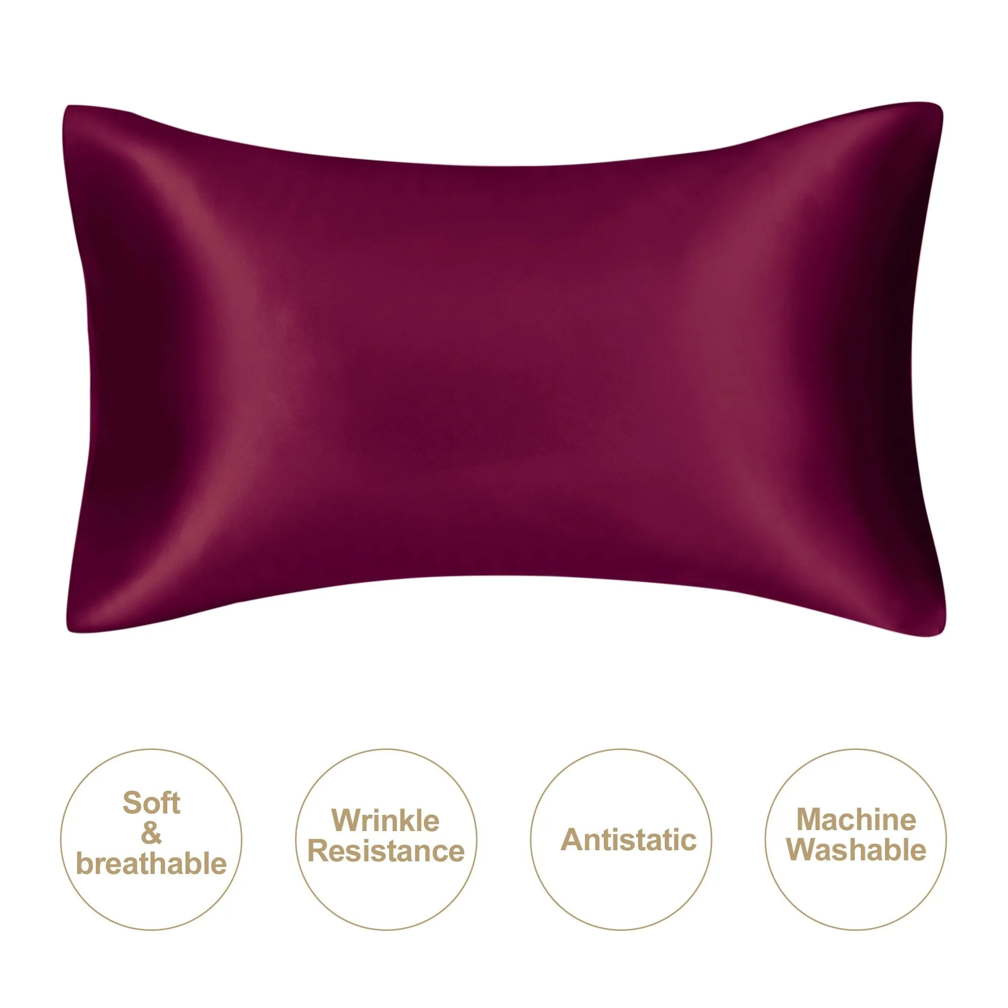 JuwenSilk Mulberry Silk Pillowcase