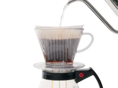 Kalita Style 103 Wide Brim Coffee Dripper - Clear Plastic