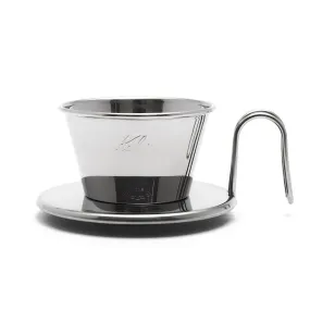 Kalita Wave Tsubame Stainless Steel Coffee Dripper 155