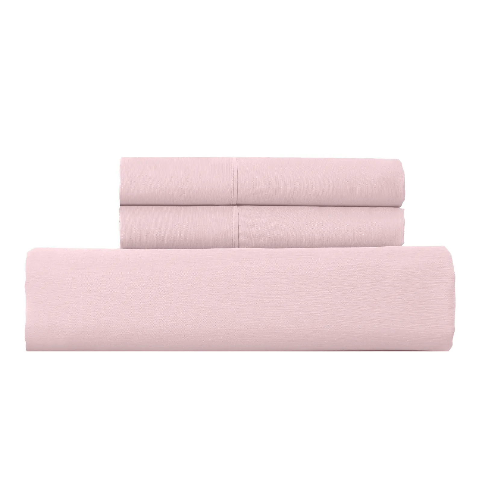 KING 1000TC Cotton Blend Quilt Cover Pillowcase Set - Pink