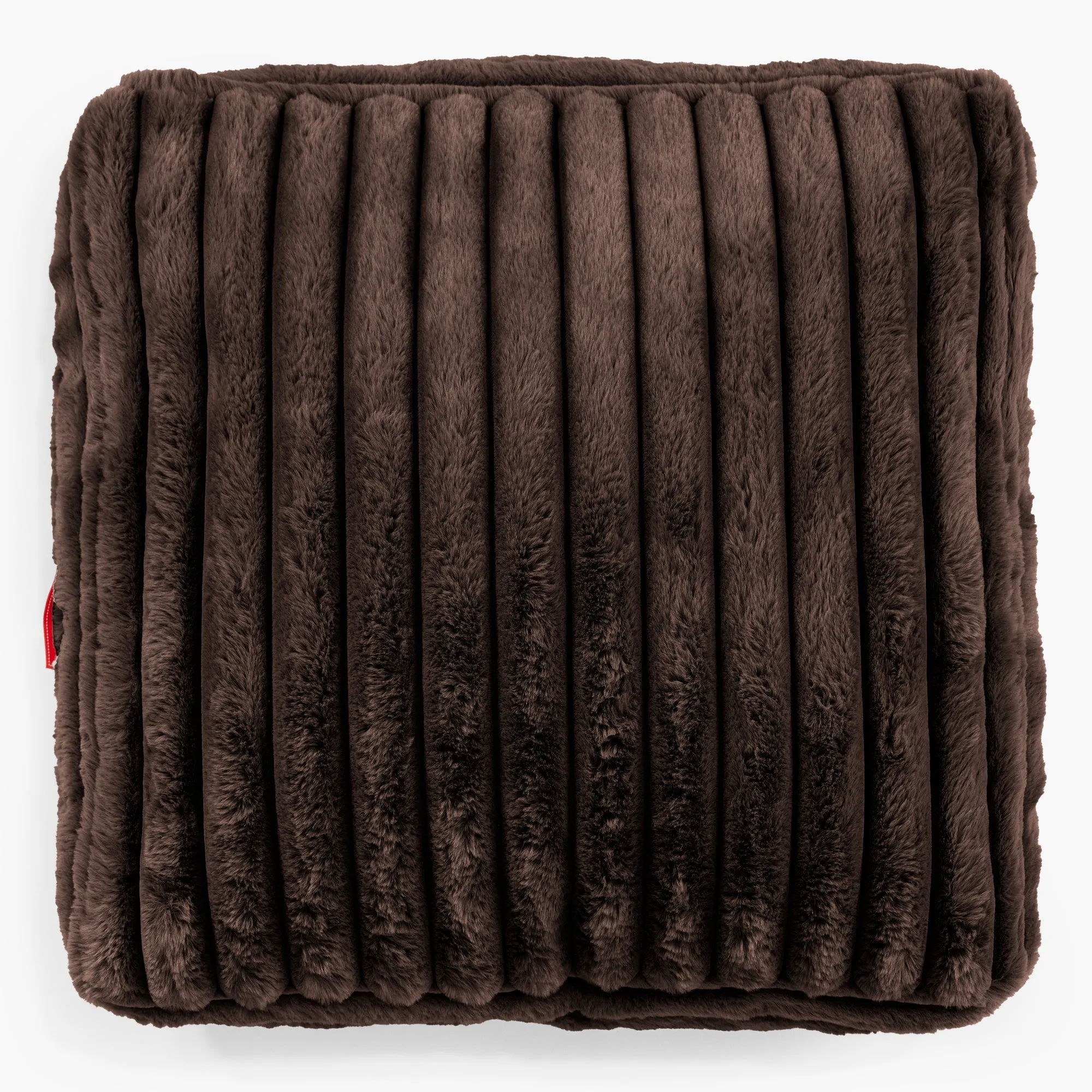 Large Floor Cushion - Ultra Plush Cord Sable