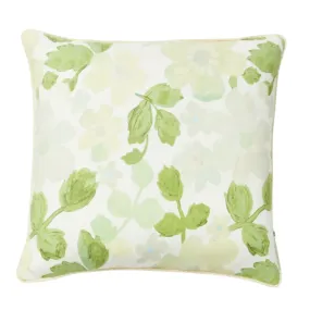 Mini Pastel Floral Green Cushion | 50cm