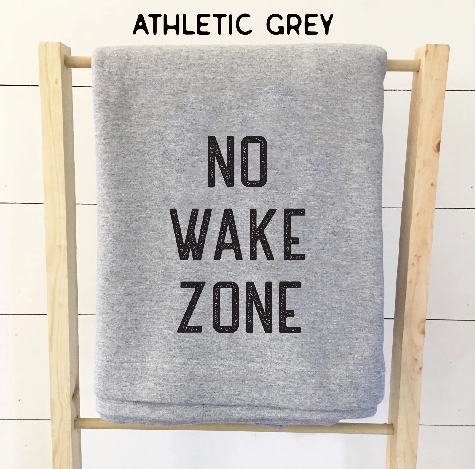 No Wake Zone Beach Blanket