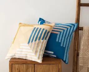 Offset Striped Pillowcase