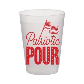 Patriotic Pour Frostflex Cups