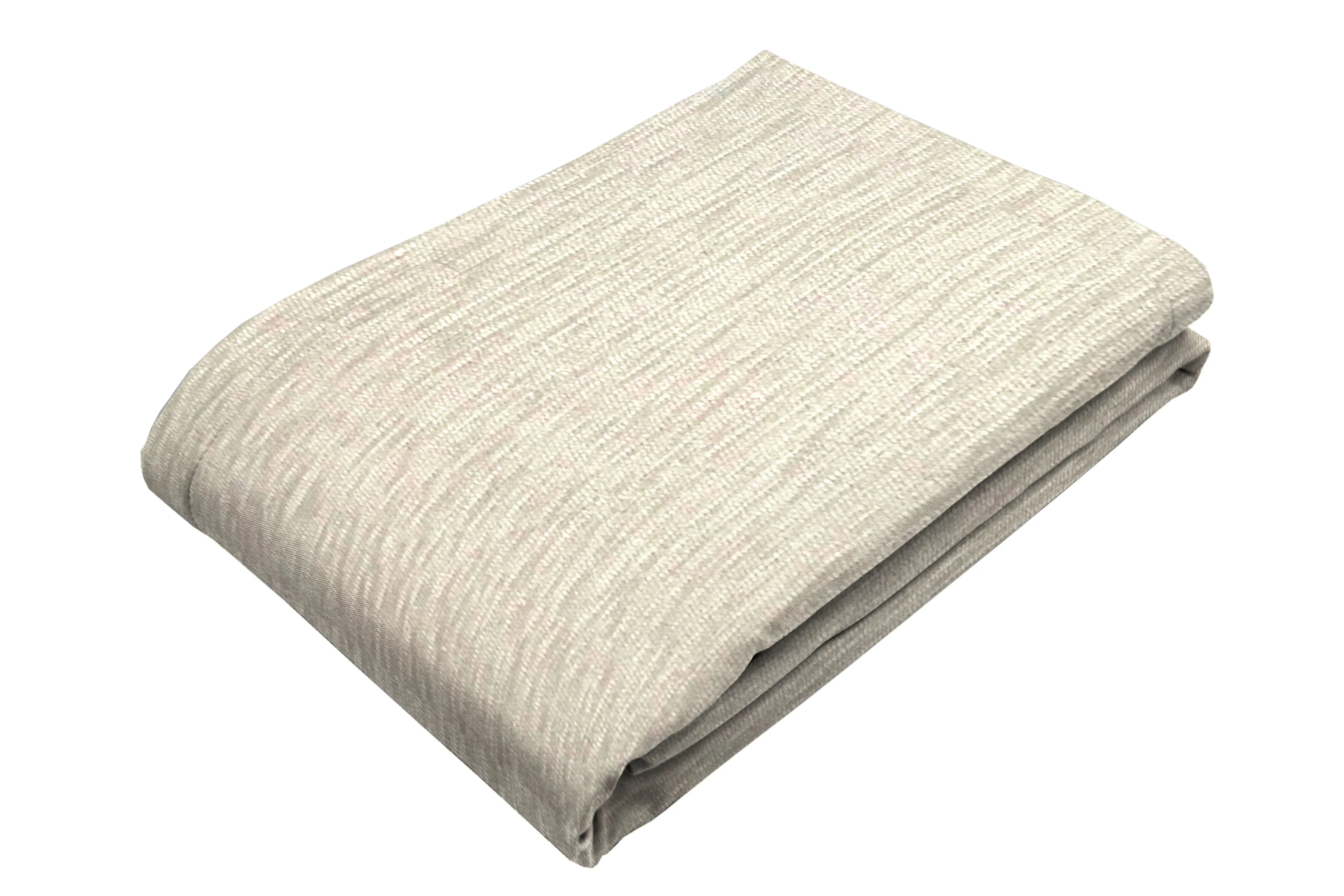 Plain Chenille Cream Throws & Runners