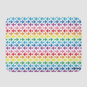 Planes Rainbow - Bath Mat