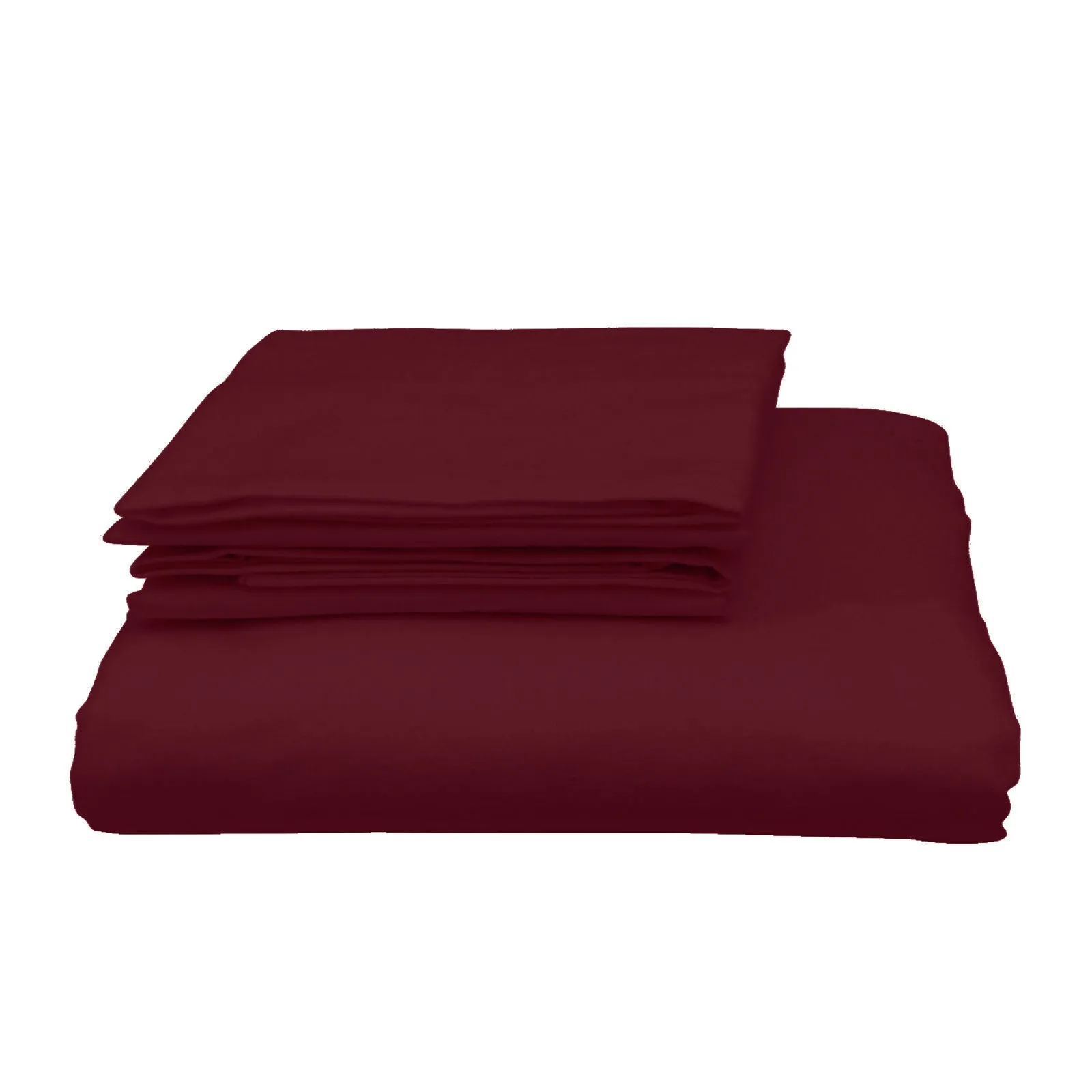 QUEEN Blended Bamboo Quilt Cover Set - Malaga Wine