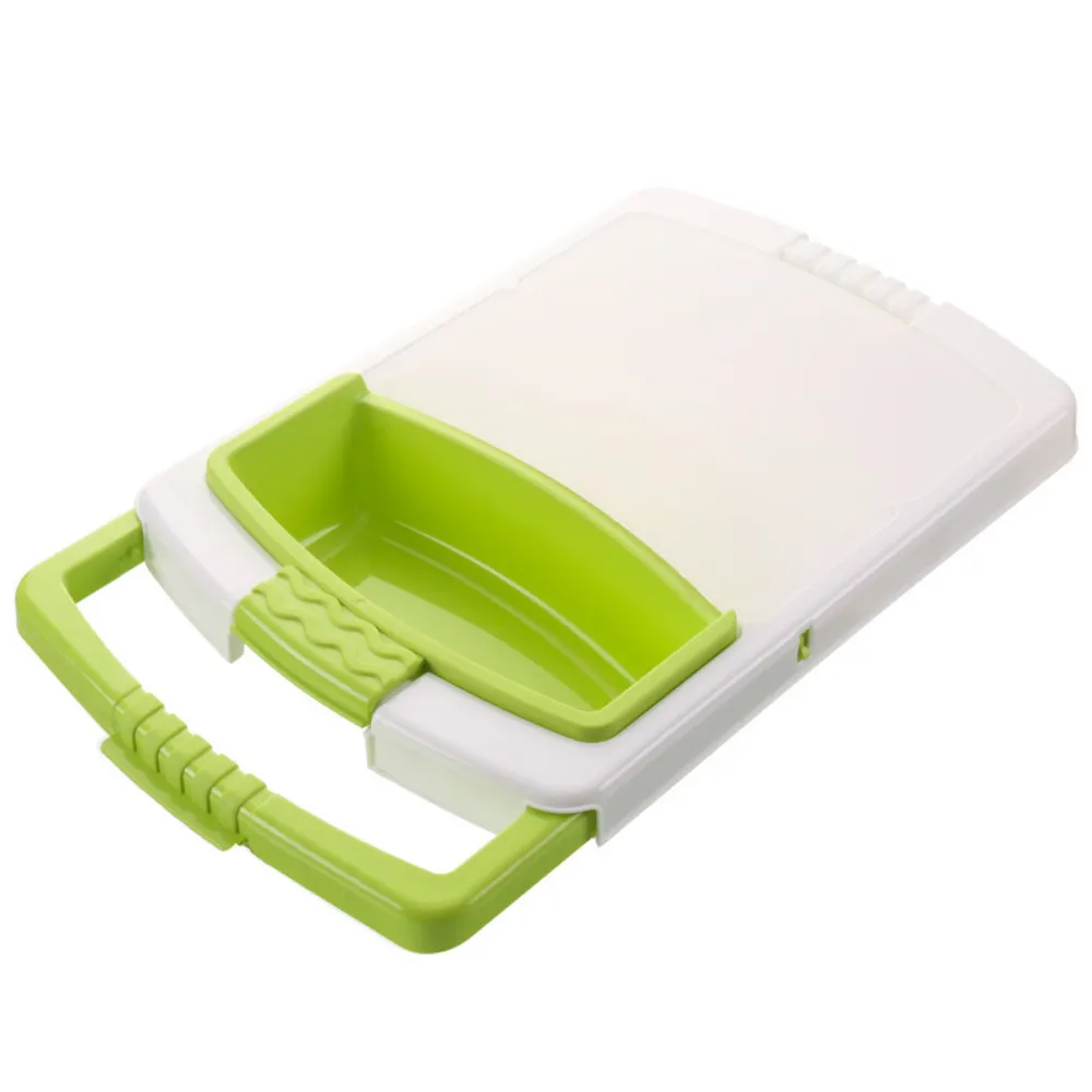 Retractable Multi-Function Storage Basket & Cutting Board