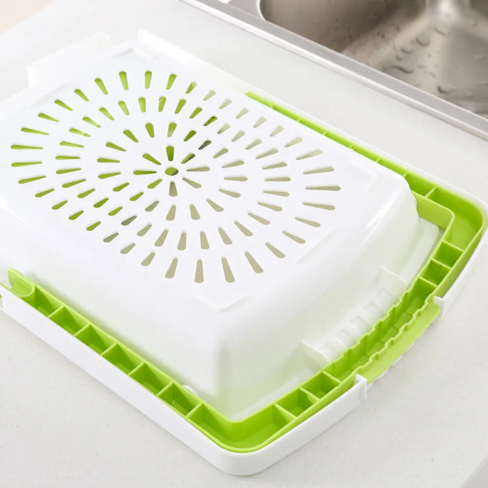 Retractable Multi-Function Storage Basket & Cutting Board