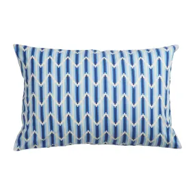 Sage x Clare Nisha Cotton Pillowcase Set - Blue