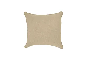 Scatter Cushions 40 x 40 cm Beige Linen Fabric