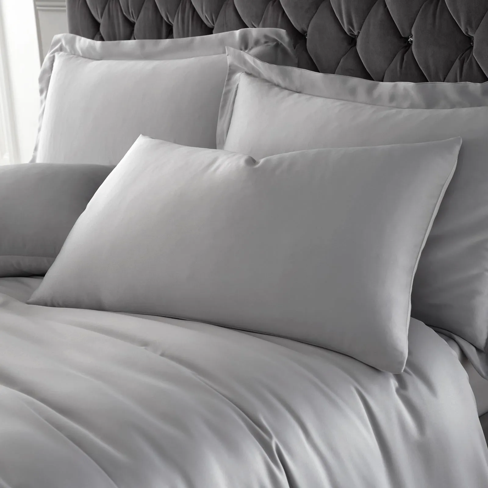 Silky Soft Satin Pillowcase Pair