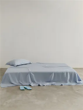 Silky Solid Tencel Sheet / Blue