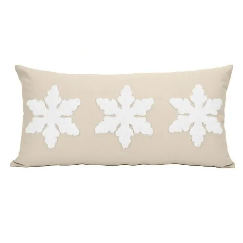 Snowflake Deco Pillow