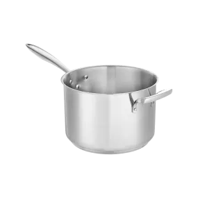 Stainless Steel Deep Sauce Pan with Helper Handle