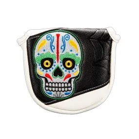 Sugar Skull with Web Mallet Putter Headcover