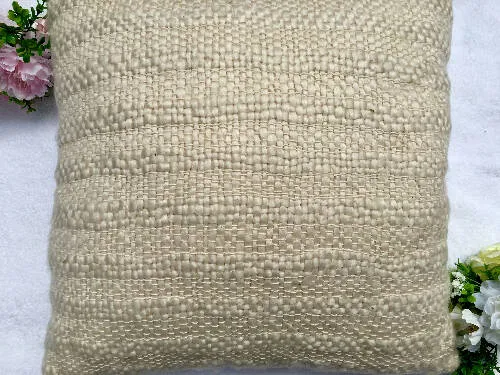 Threshold Cable Knitted Jacobean Toss Pillow - 20in X 20in - Beige